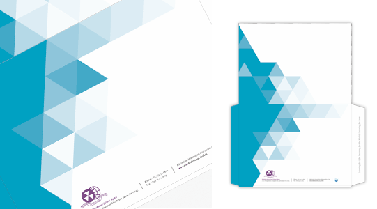 Doshisha International School Kyoto: Envelope design